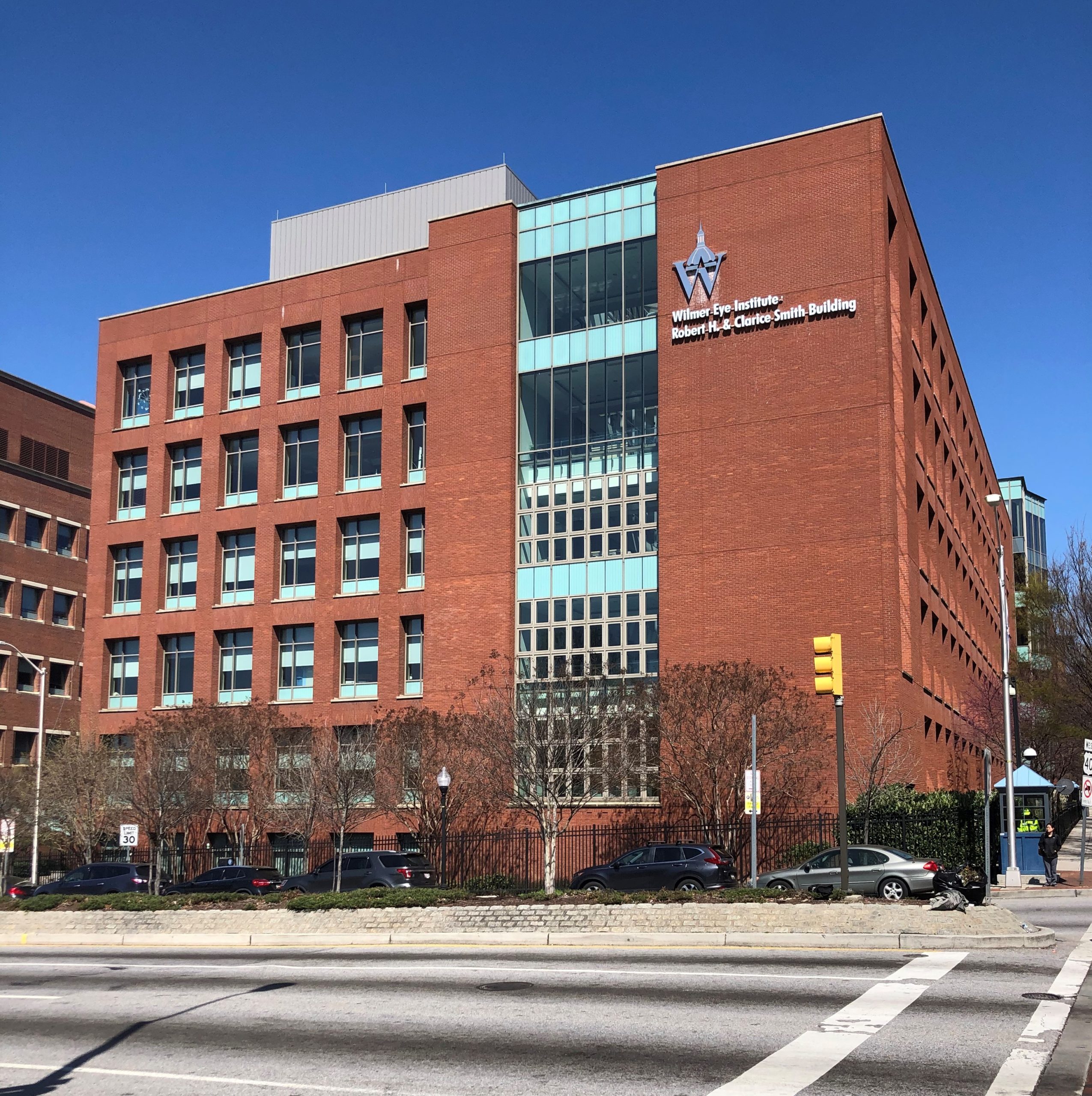 Smith Building on Johns Hopkins campus